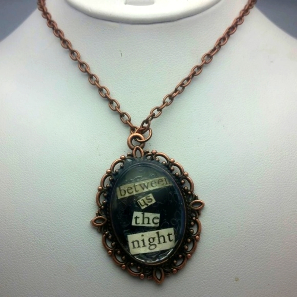 BOGO SALE Necklace "Between Us The Night"